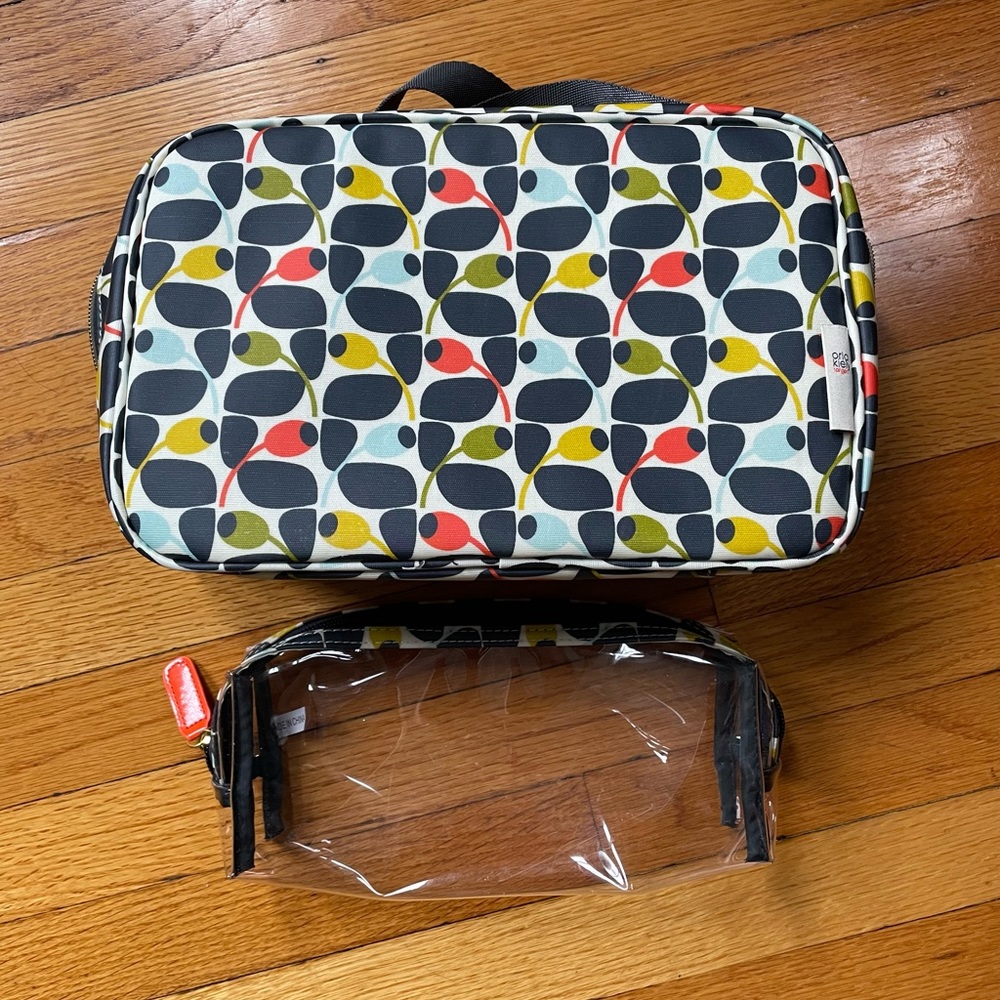 Orla Kiely x Target Travel Makeup Cosmetic Bag with Insert